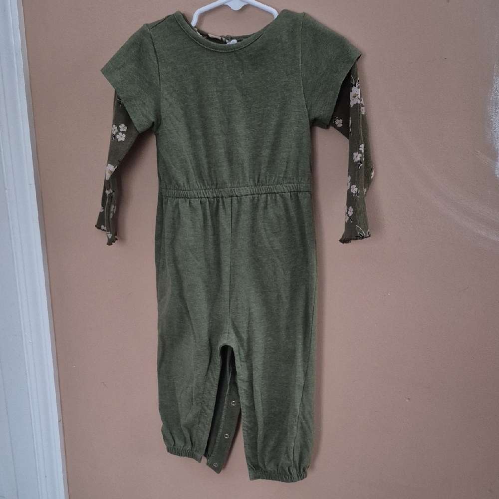 Old Navy Green Kids One Piece Bodysuit